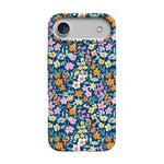 Full Bloom | Navy Floral Case iPhone Case get.casely Classic + MagSafe® iPhone 17 Air 