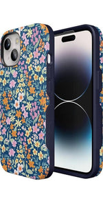 Full Bloom | Navy Floral Case iPhone Case get.casely 