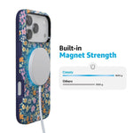 Full Bloom | Navy Floral Case iPhone Case get.casely 