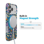 Full Bloom | Navy Floral Case iPhone Case get.casely 