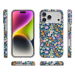 Full Bloom | Navy Floral Case iPhone Case get.casely 
