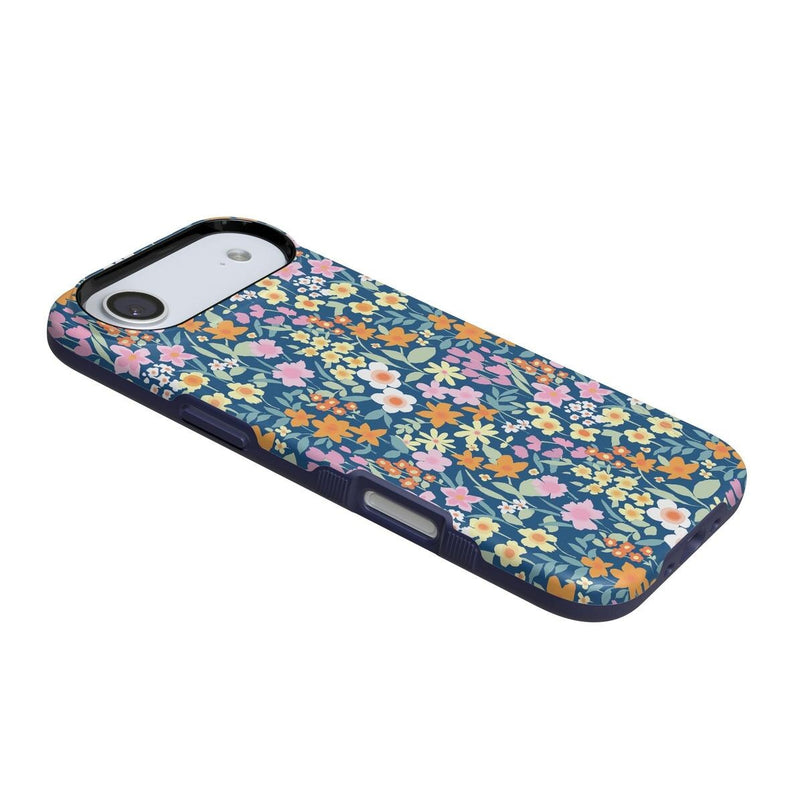 Full Bloom | Navy Floral Case iPhone Case get.casely 