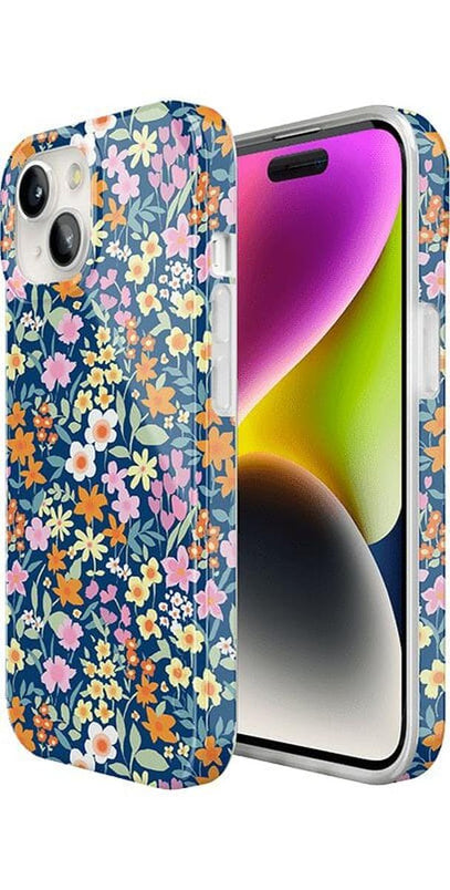 Full Bloom | Navy Floral Case iPhone Case get.casely 