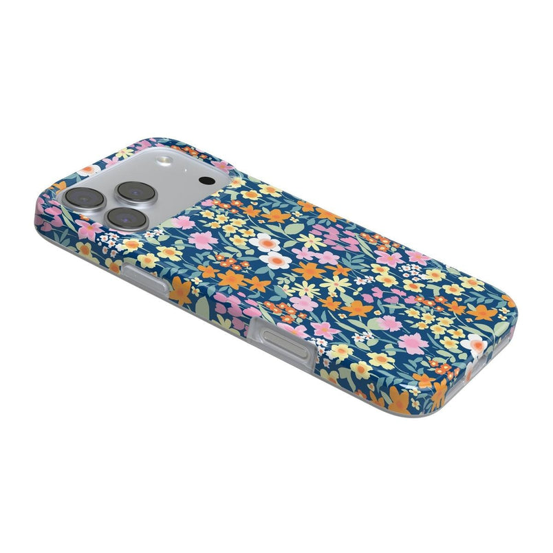 Full Bloom | Navy Floral Case iPhone Case get.casely 