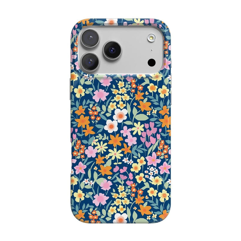 Full Bloom | Navy Floral Case iPhone Case get.casely 