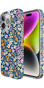 Full Bloom | Navy Floral Case iPhone Case get.casely 