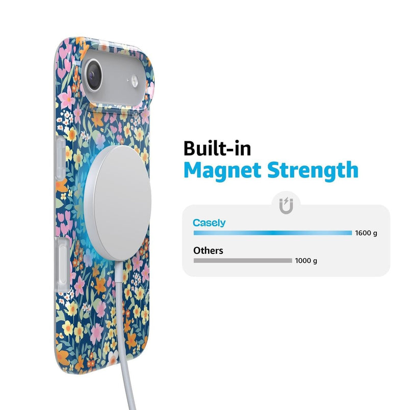 Full Bloom | Navy Floral Case iPhone Case get.casely 