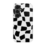 Funky Checkerboard | High Contrast Design Case Phone Case Casetry Bold Flex + MagSafe® Galaxy S25 