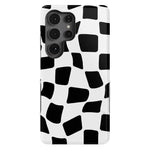 Funky Checkerboard | High Contrast Design Case Phone Case Casetry Bold Flex + MagSafe® Galaxy S25 Ultra 