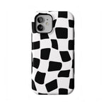 Funky Checkerboard | High Contrast Design Case Phone Case Casetry Bold Flex + MagSafe® iPhone 12