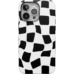 Funky Checkerboard | High Contrast Design Case Phone Case Casetry Bold Flex + MagSafe® iPhone 15 Pro Max 
