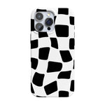 Funky Checkerboard | High Contrast Design Case Phone Case Casetry Classic + MagSafe® iPhone 16 Pro Max 