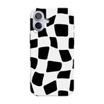 Funky Checkerboard | High Contrast Design Case Phone Case Casetry Classic + MagSafe® iPhone 16 