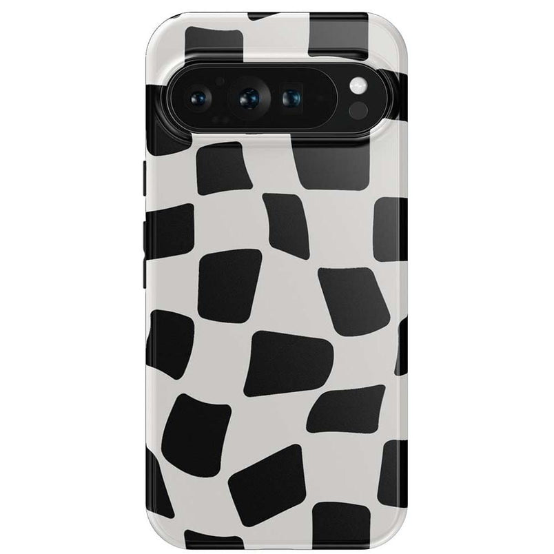 Funky Checkerboard | High Contrast Design Case Phone Case Casetry Essential Google Pixel 9 Pro XL