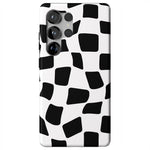 Funky Checkerboard | High Contrast Design Case Phone Case Casetry Essential + MagSafe® Galaxy S25 Ultra