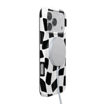 Funky Checkerboard | High Contrast Design Case Phone Case get.casely 