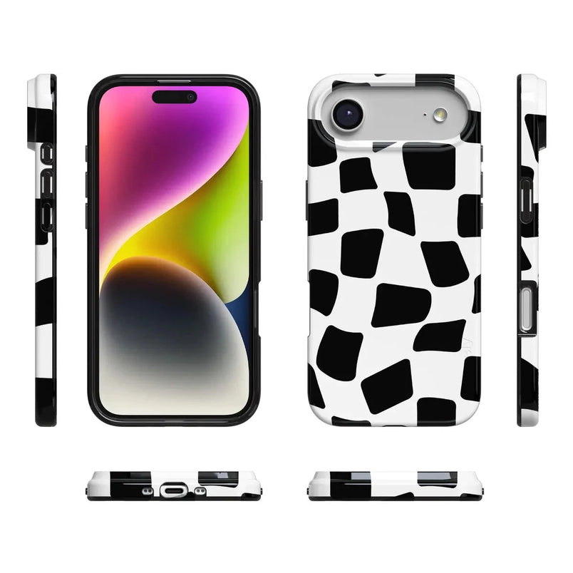 Funky Checkerboard | High Contrast Design Case Phone Case get.casely 