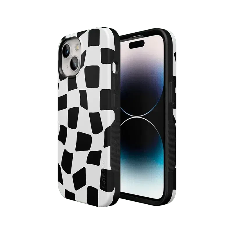 Funky Checkerboard | High Contrast Design Case Phone Case Casetry 