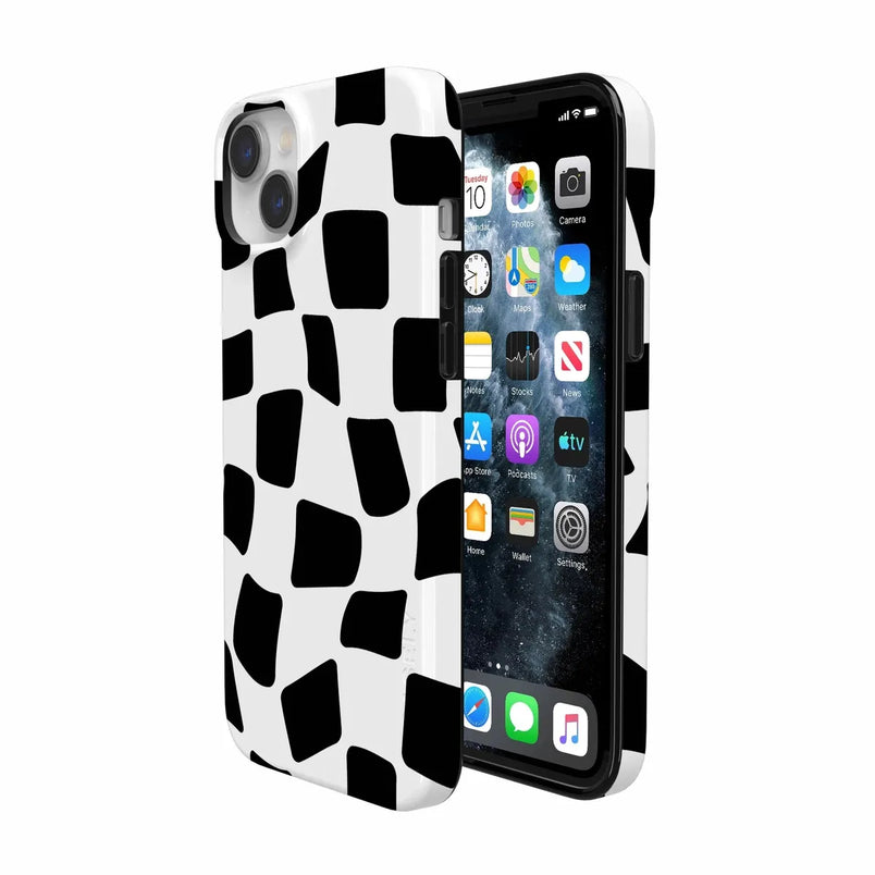 Funky Checkerboard | High Contrast Design Case Phone Case Casetry 