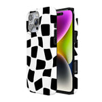 Funky Checkerboard | High Contrast Design Case Phone Case Casetry 