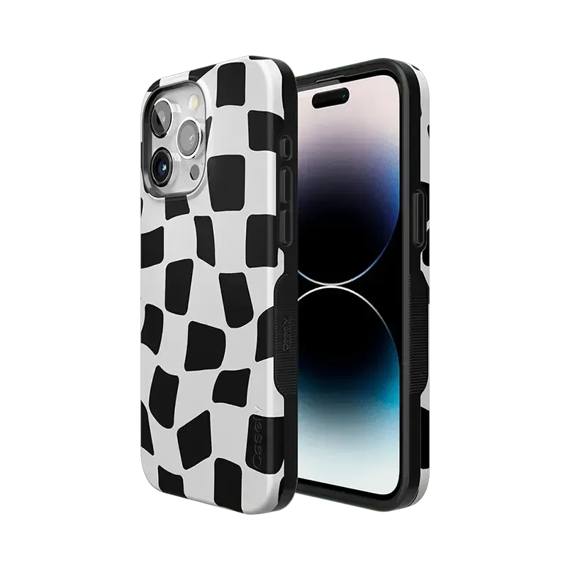 Funky Checkerboard | High Contrast Design Case Phone Case Casetry 