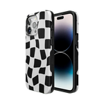 Funky Checkerboard | High Contrast Design Case Phone Case Casetry 