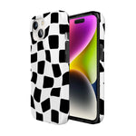 Funky Checkerboard | High Contrast Design Case Phone Case Casetry 