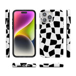 Funky Checkerboard | High Contrast Design Case Phone Case Casetry 