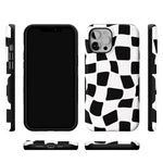 Funky Checkerboard | High Contrast Design Case Phone Case Casetry 