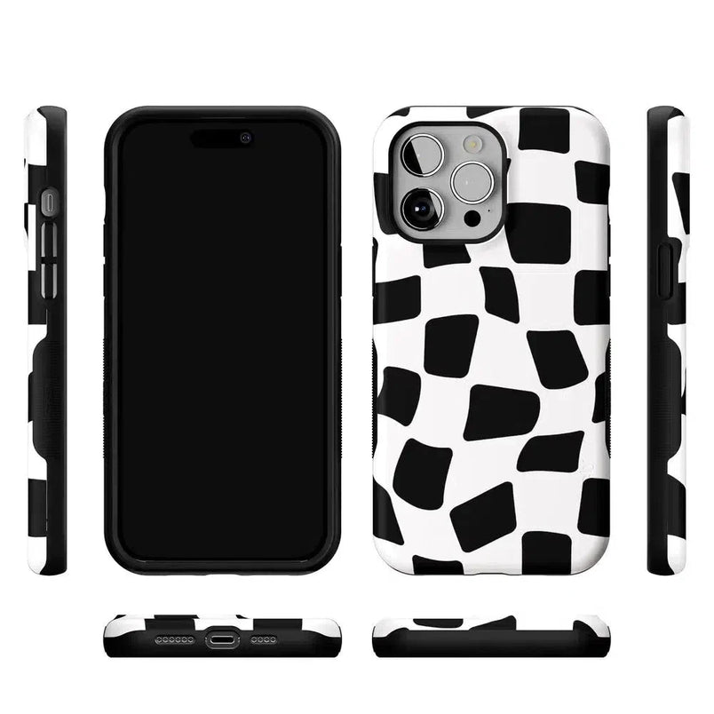 Funky Checkerboard | High Contrast Design Case Phone Case Casetry 