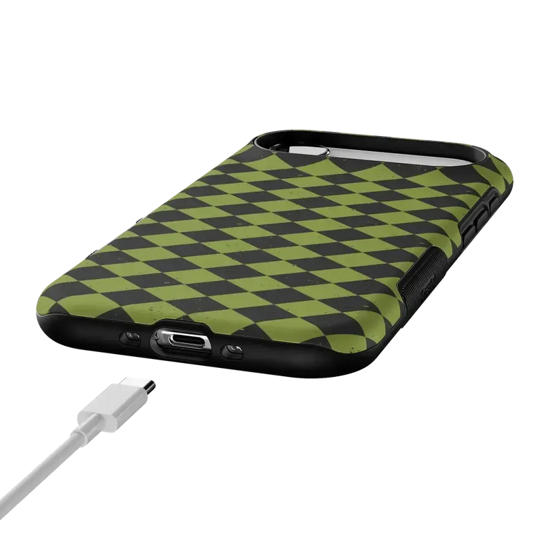 Wicked Hex | Green Checkered Case