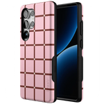 Uptown Gridlock | Pink Checkerboard Case