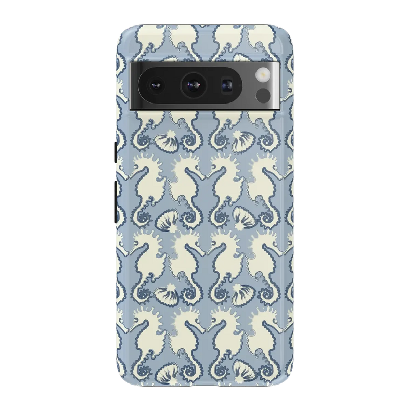 Seahorse Drift | Coastal Blues Case - Google Pixel 8 Pro