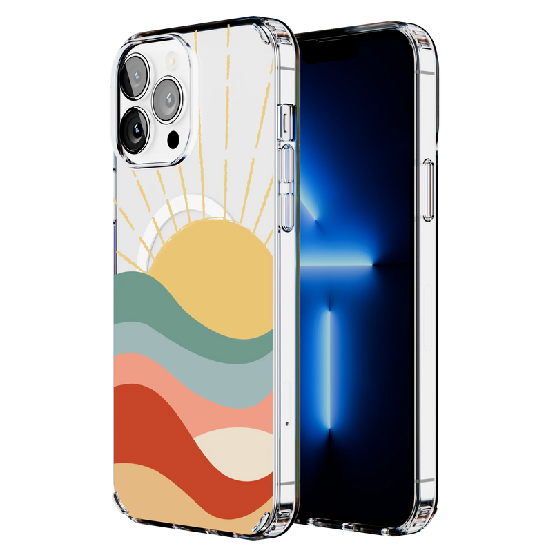 Here Comes the Sun | Colorblock Sunset Case