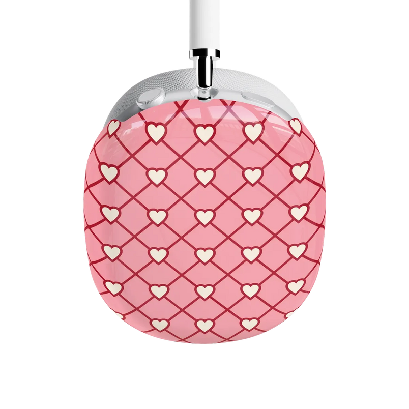 Love Locks | Pink Hearts AirPods Max Case