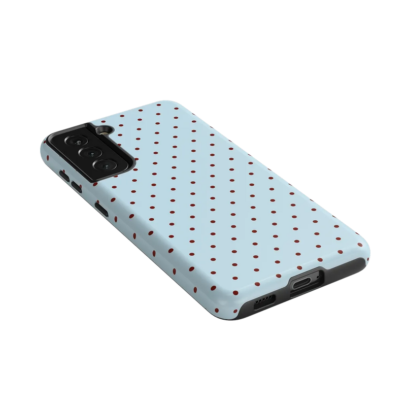 On the Dot | Blue Polka Dot Case