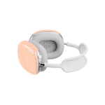 Stripes and the City | Orange & Pink Pinstripe AirPods Max Case