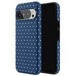 On the Dot | Navy Polka Dot Case