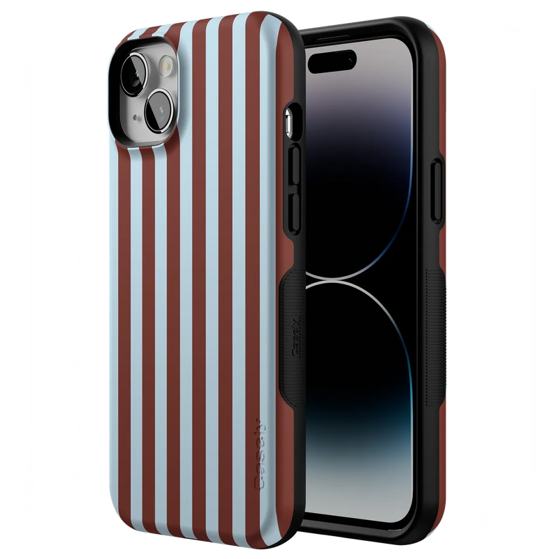 Sunday in Brooklyn | Chocolate Stripes Case
