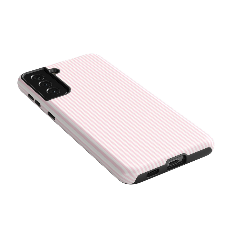 Stripes and the City | Light Pink Pinstripe Case