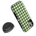 Checked Twice | Green Plaid Case