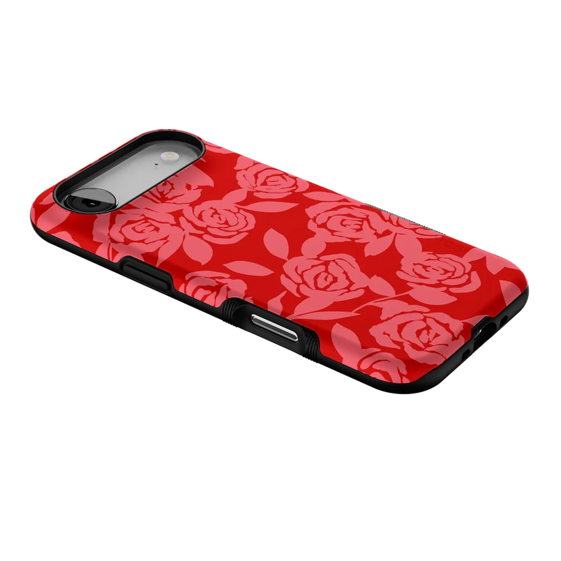 Final Rose | Red & Pink Floral Case