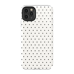 On the Dot | White Polka Dot Case