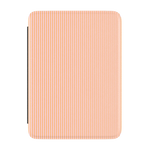 Stripes and the City | Orange & Pink Pinstripe Kindle Case