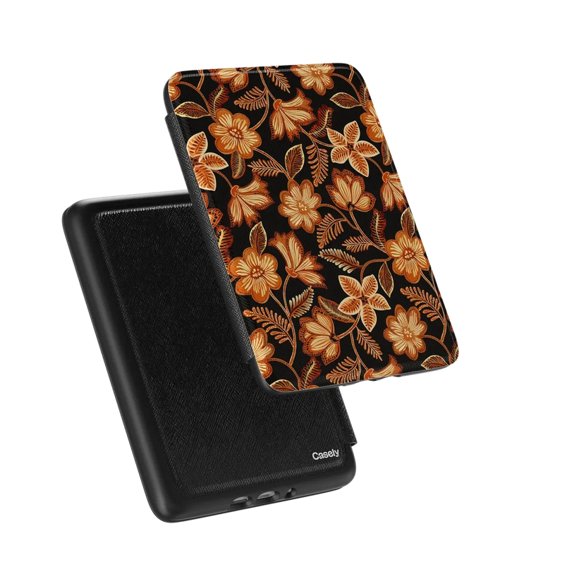 Maple Flowers | Floral Foliage Kindle Case