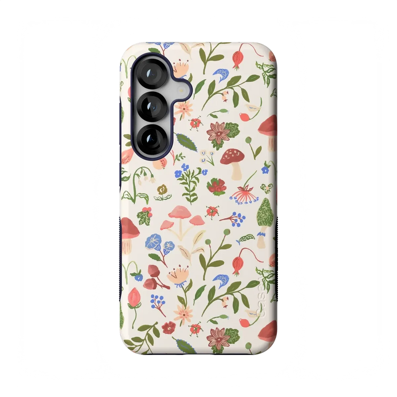 Garden Party | Mushroom Floral Case iPhone Case get.casely Bold Flex + MagSafe® Galaxy S25 