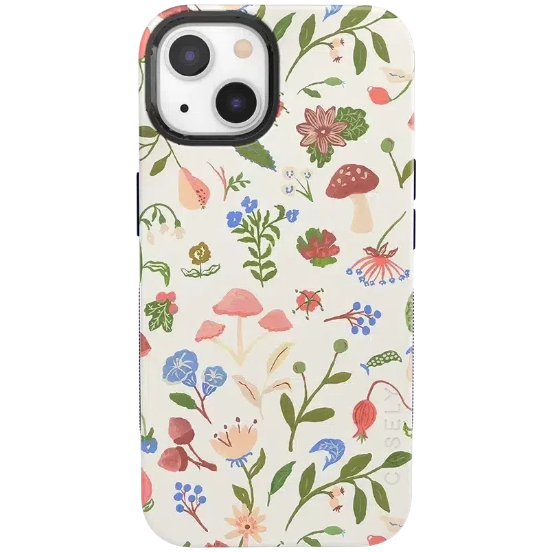 Garden Party | Mushroom Floral Case iPhone Case get.casely Bold Flex + MagSafe® iPhone 13 Mini 