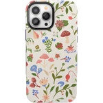 Garden Party | Mushroom Floral Case iPhone Case get.casely Bold + MagSafe® iPhone 13 Pro Max