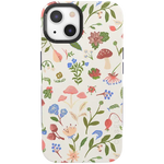 Garden Party | Mushroom Floral Case iPhone Case get.casely Bold + MagSafe® iPhone 13
