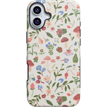 Garden Party | Mushroom Floral Case iPhone Case get.casely Bold + MagSafe® iPhone 16 Plus 